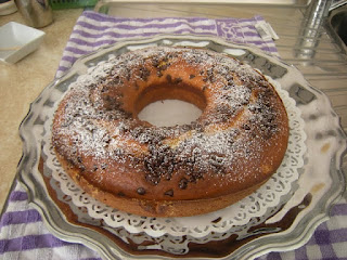 Ricetta Ciambellone di ricotta e gocce di cioccolato