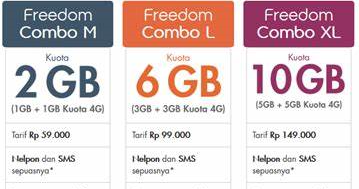 Freedom internet Indosat