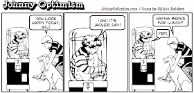 johnnyoptimism, johnny optimism, medical, humor, sick jokes, cartoon, wheelchair, stilton jarlsberg, jacuzzi, bubble boy, farts