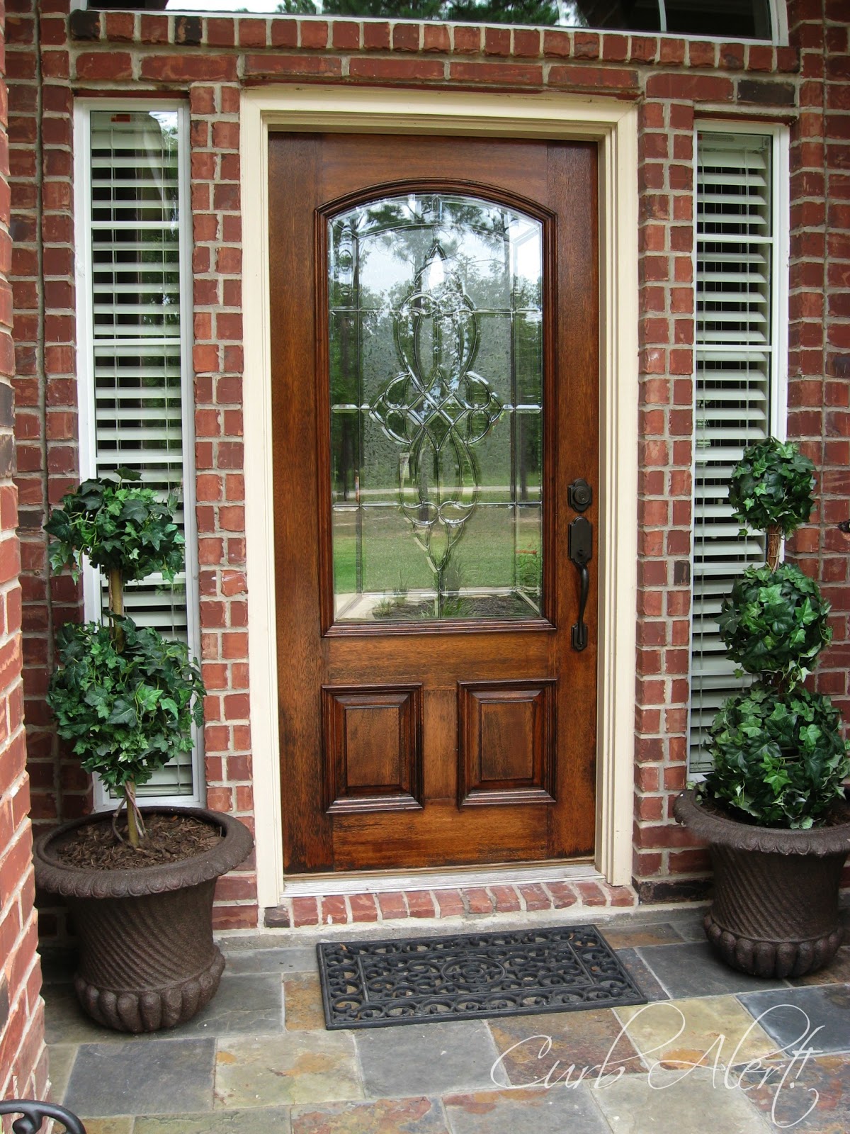 new front door images Wood Front Door with Stained Glass | 1200 x 1600