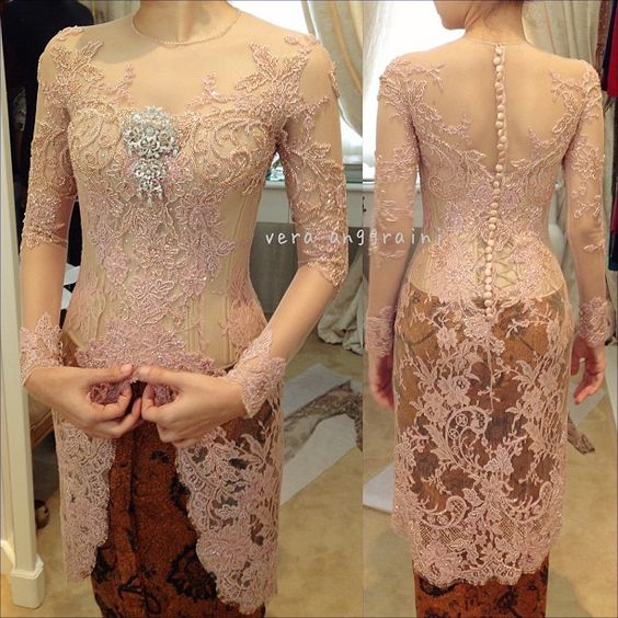 20 Model Baju Kebaya Modern Terbaru 2019 Mesin Jahit