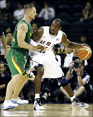 Kobe Bryant US Olympic Basketball Team