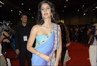 Bollywood Actress Katrina Kaif in Hot Saree Photos