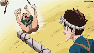 ドクターストーンアニメ 1期14話 マントル クロム Dr. STONE Episode 14