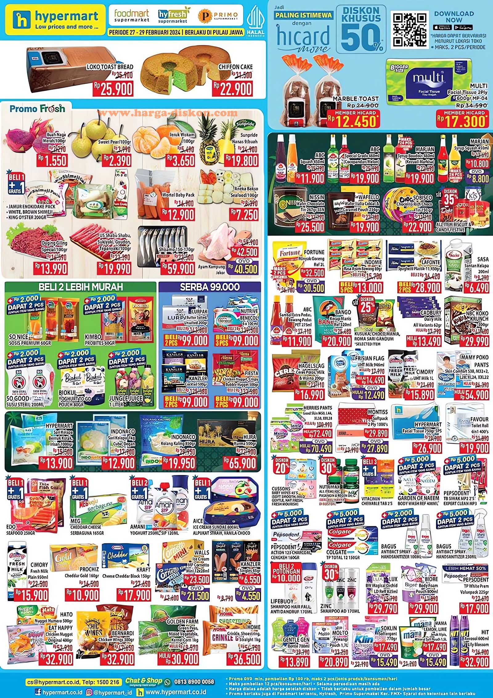 Promo HYPERMART Awal Pekan 27 - 29 Februari 2024