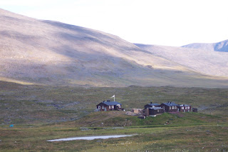 Salka Hut on the Kungsleden