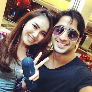 Foto Romantis Ayu Ting Ting dengan Shaheer Sheikh