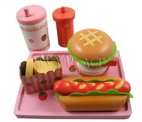 Hamburger Hot Dog Set
