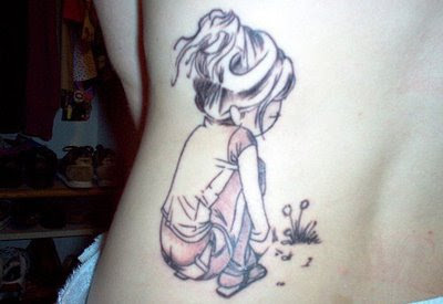 Girl tattoo