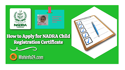 NADRA CHILD REGISTRATION CERTIFICATE