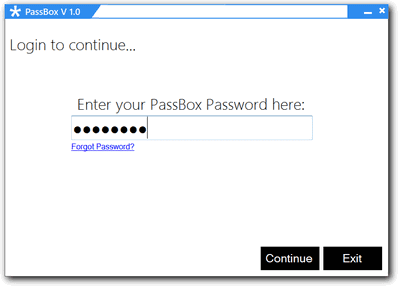 Password login