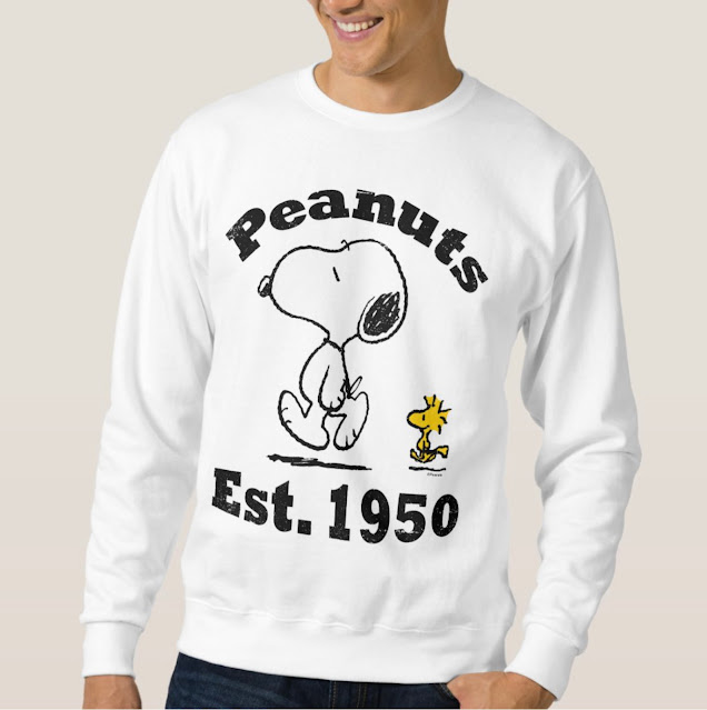 Snoopy and Woodstock shirt.