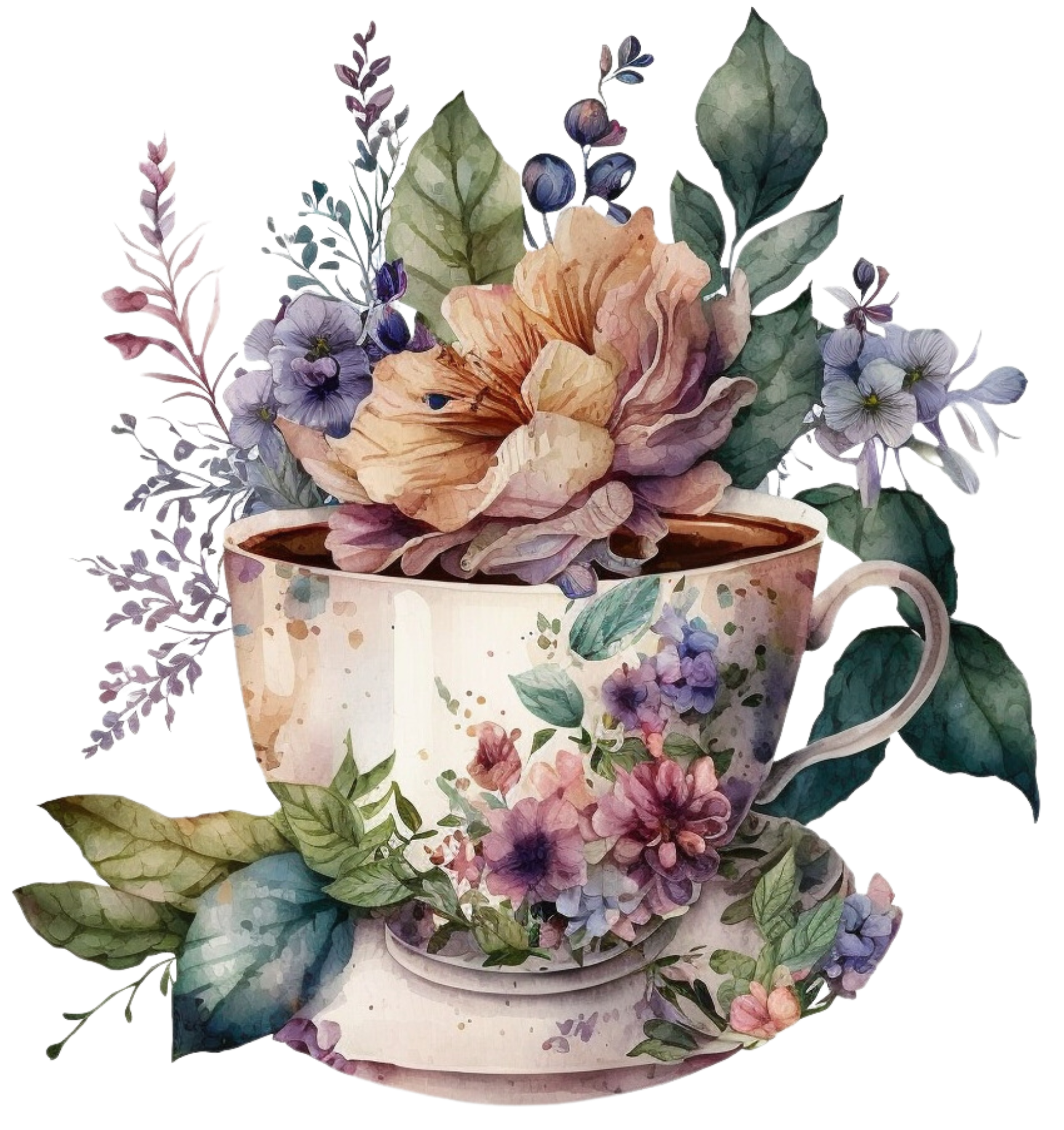 Cups flowers. Чашка в цветах. Чашка с цветами рисунок. Цветы в чашке. Цветочки в чашке.