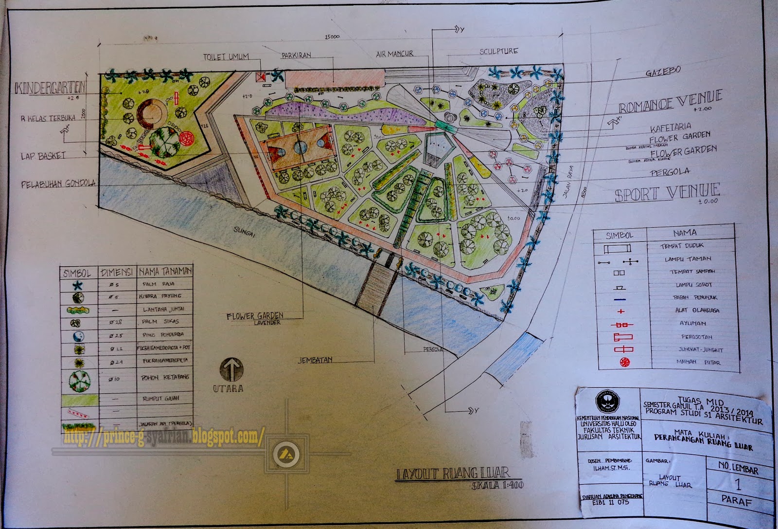 Prince G Syafrian DESAIN TAMAN KOTA PERANCANGAN RUANG LUAR