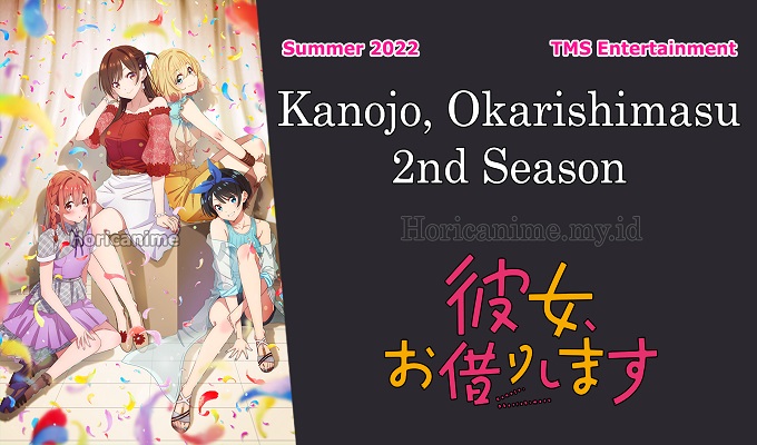 Informasi Lengkap Anime Kanojo, Okarishimasu 2nd Season