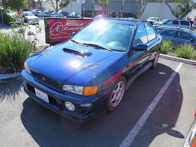 Subaru Impreza RS with new paint from Almost Everything Auto Body.