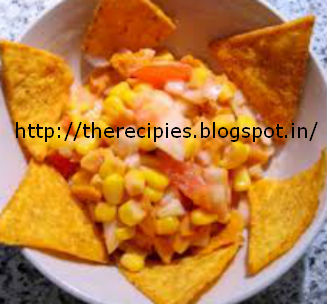 spicy corn chaat