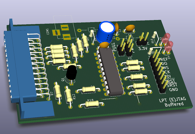 Buffered JTAG adapter (Wiggler)