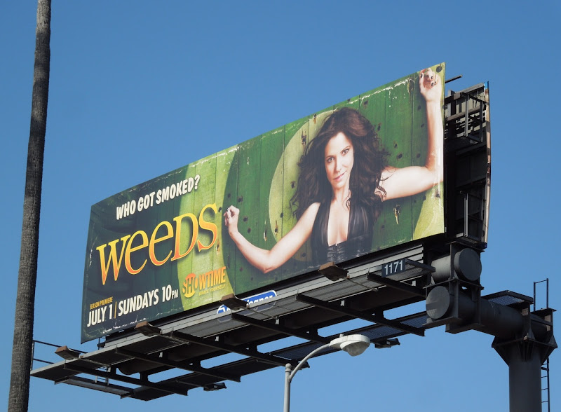 Weeds season 8 Showtime billboard