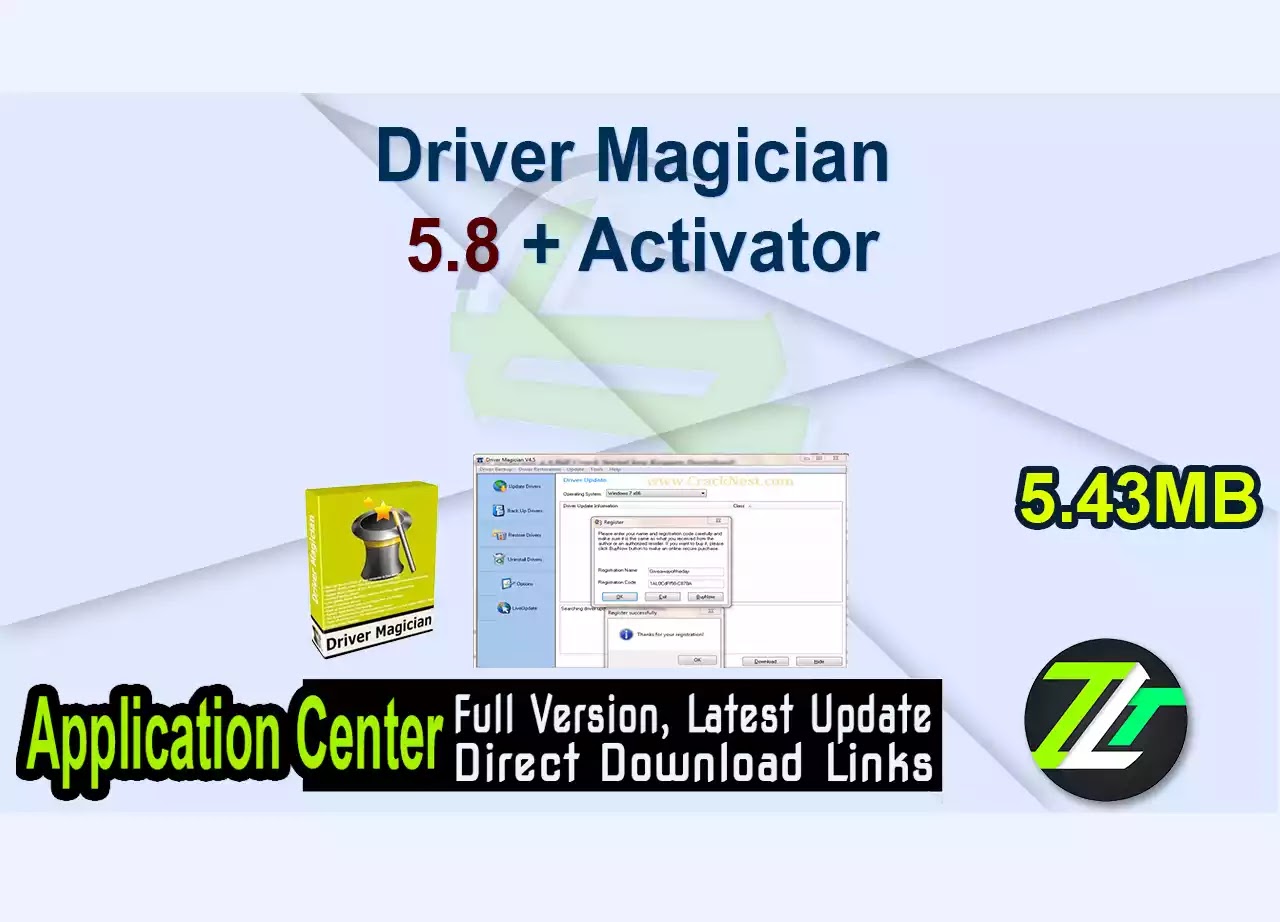 Driver Magician 5.8 + Activator