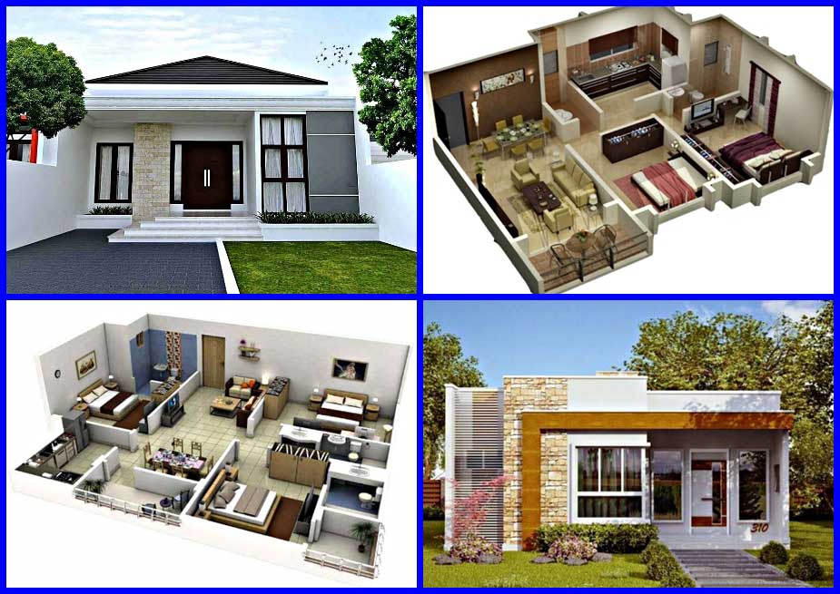 6 Desain Rumah Minimalis Modern Terbaru (1 lantai & 2 lantai)