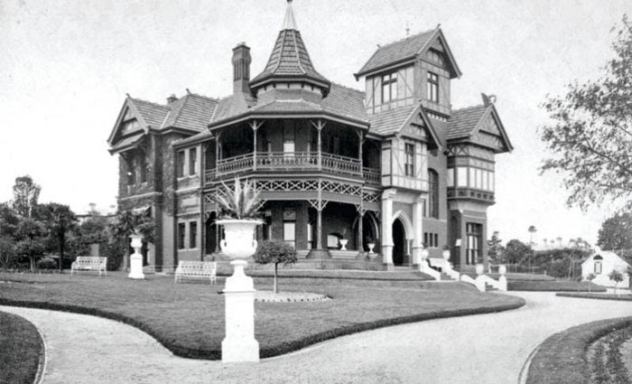 The Talana mansion sits on an acre at the beginning of Harcourt Street, just south of Barkers Road.