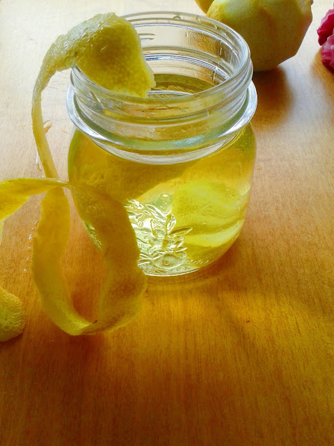 agua fresca de colonia casera