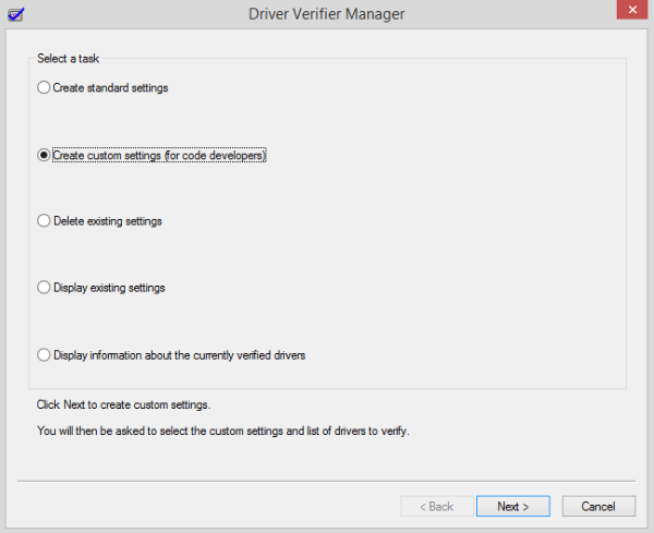 أداة Driver Verifier للكشف عن جميع مشاكل التعريفات في نظامك 