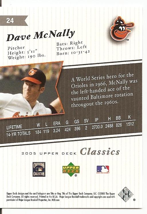 Dave mcnally orioles photo