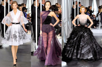 Bill Gaytten's couture designs for Dior