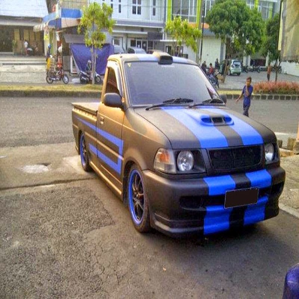 Foto modifikasi mobil pick up ceper mega carry 1 5 grand 