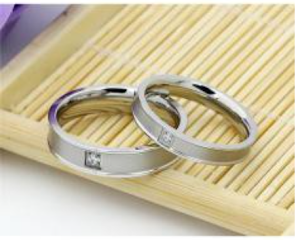 Cincin Couple / Tunangan / Nikah / Pasangan /perak /palladium p29