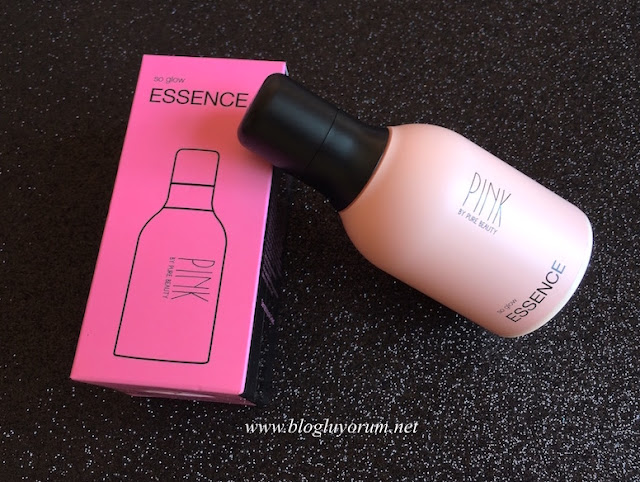 pink by pure beauty so glow essence jel