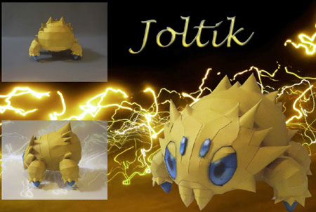 Pokemon Joltik Papercraft