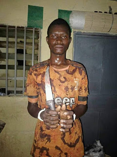 22-year-old Ibrahim Musa killed his mother with a knife here in Kano | Read Full Details Here