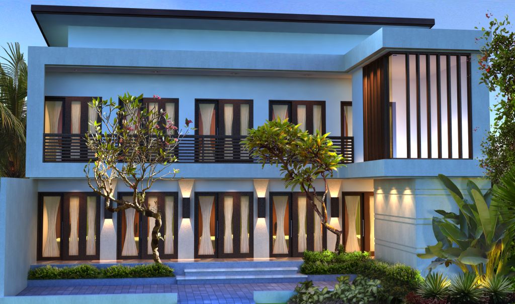 Gambar Desain  Rumah  Desain  Kos kosan Minimalis