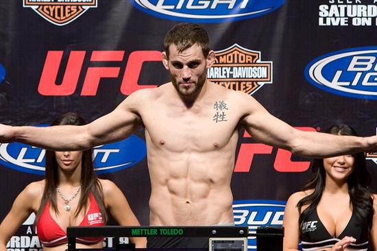 ufc mma welterweight jon fitch weigh in picture image img pic