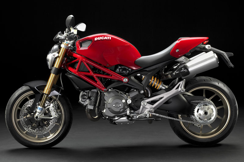 2009 Ducati Monster 110S Silver Sportbike Wallpaper