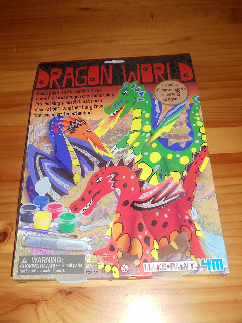 4m Dragon World colour sheet