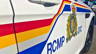 A semi-trailer truck and a car involved in a serious collision on the Trans-Canada Highway near Carberry, Manitoba