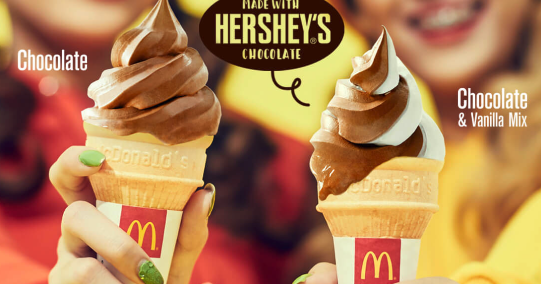 Harga Chocolate Sundae Cone McDonalds - Senarai Harga 