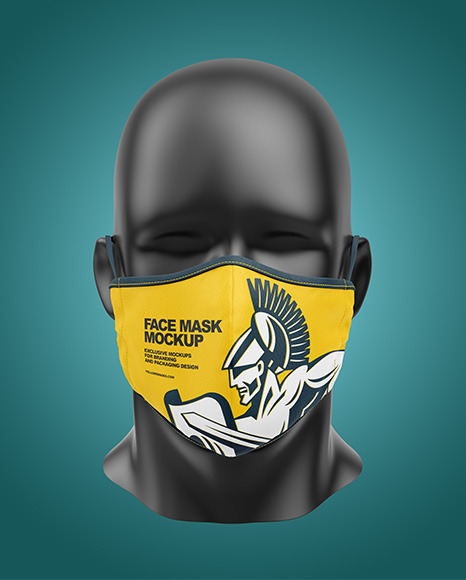 Download Face Mask Mockup