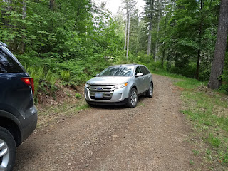 ford edge explorer trail driving off-road