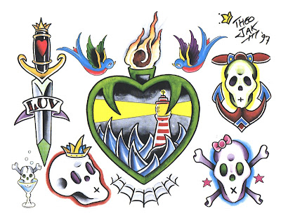 Tattoo Flash Art Designs. Design, body art tattoo.