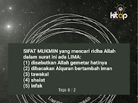 Broadcast 355: Lima Sifat Mukmin