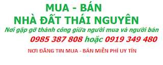 mua bán nhà đất Thái Nguyên