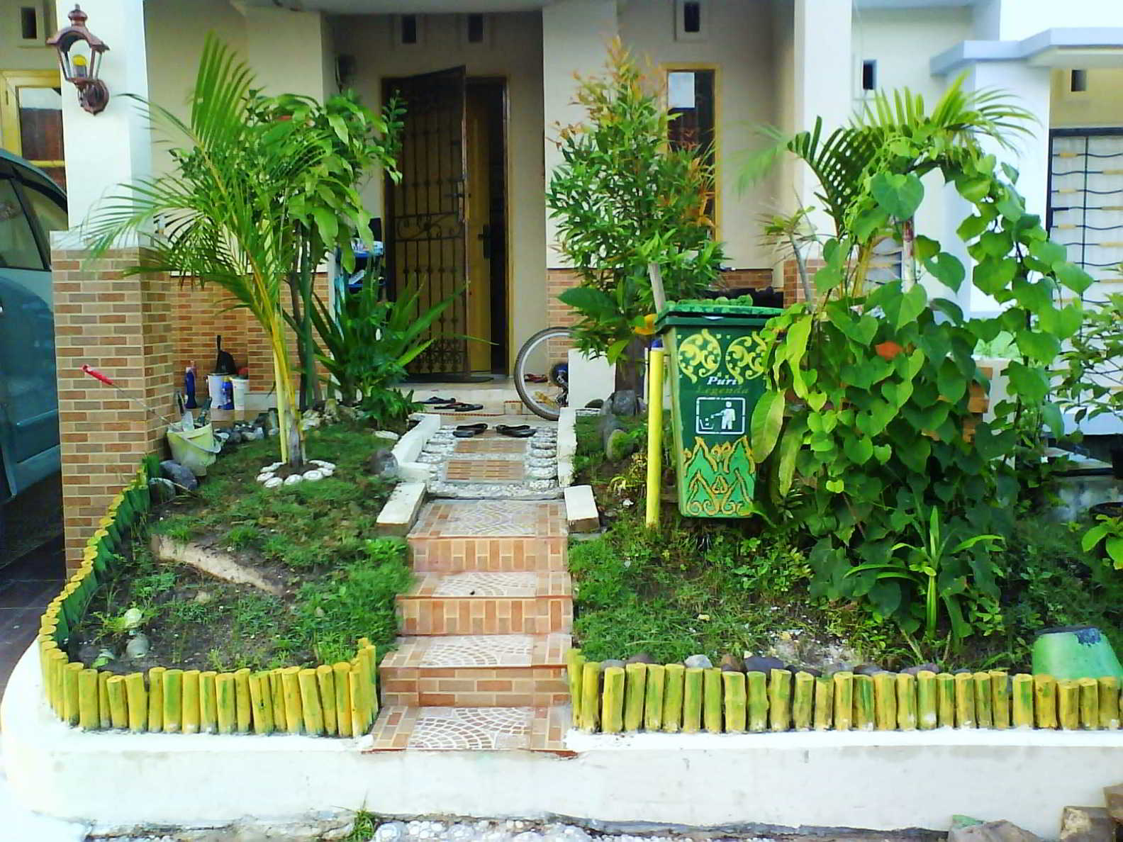 Cara Membuat Taman  Depan  Rumah  Sederhana  Destaman