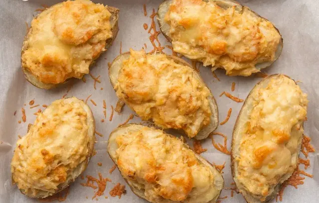 Seafood Baked Potatoes