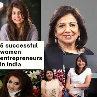 5 successful women entrepreneurs in India