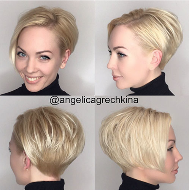 short hairstyles for thick hair 2020